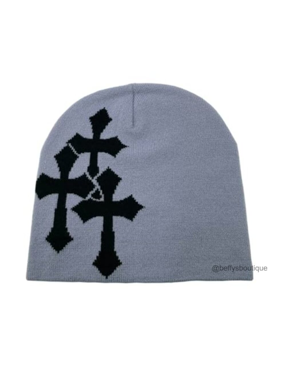 Y2K Spider Web Pattern Knit Beanie Acrylic Winter Hat Streetwear Outdoor